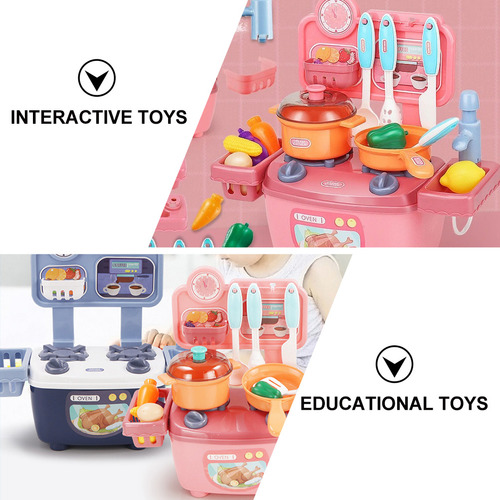 1 Juego De Juguetes De Cocina Creativos, Juguetes Educativos