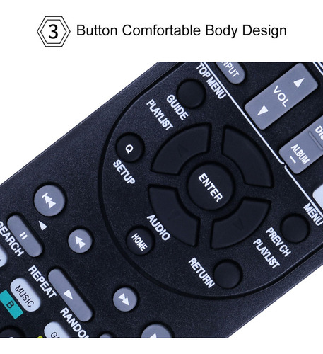 Controle Remoto Rc-879m Para Tx-nr535 Tx-sr333 Ht-r393 Ht-s3