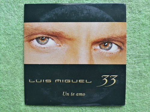 Eam Cd Maxi Single Luis Miguel Un Te Amo 2003 Promocional