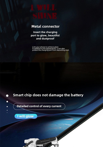 Funda For Teléfono Oppo Incoming Call Luminous Flash Led