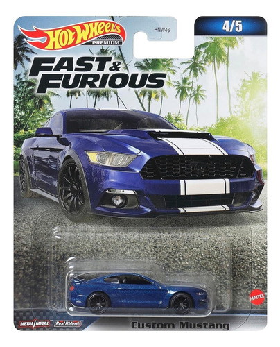 Hot Wheels Rapido Furioso Mustang Ruedas Goma Solo Envios