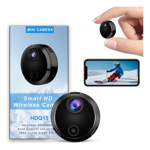 Cámara De Seguridad Wifi Hd 1080p 2025 Con Visión Nocturna Color