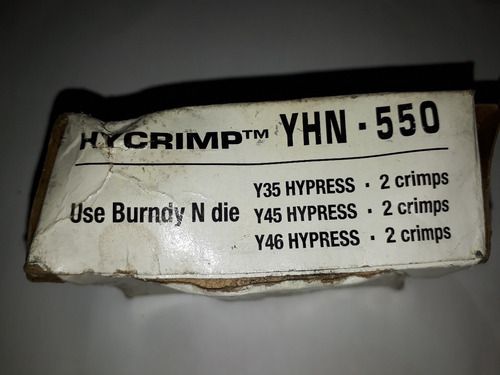 Conectores A Compresion Tipo H Aluminio Burndy