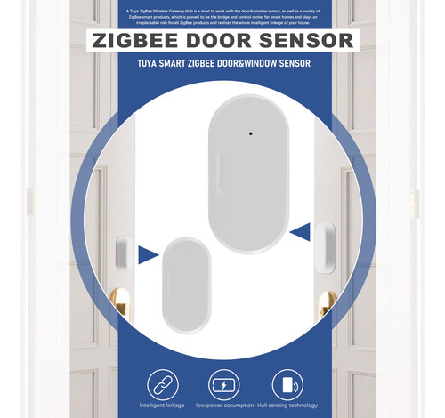 Sensor De Puertas Y Ventanas Tuya Zigbee Smart Home Automati