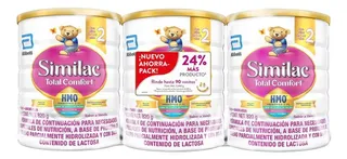 Fórmula Leche Similac Total Comfort Etapa 2 Con 3 Latas 820g