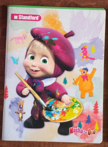 Cuaderno Inicial Kinder Nido Cuadriculado 1x1 Standford