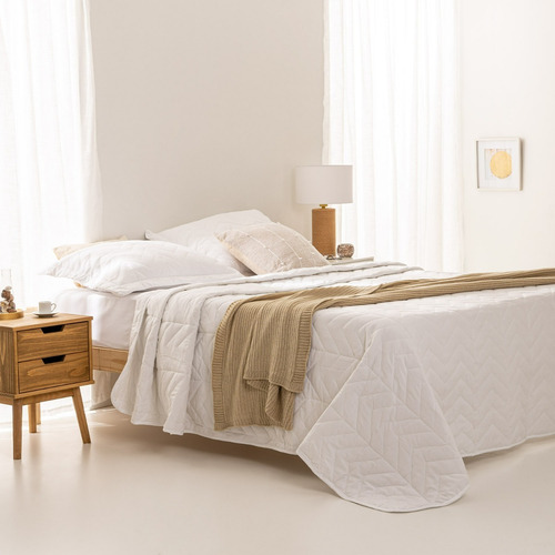 Cubrecama Quilt King Arredo Extra Suave Colores