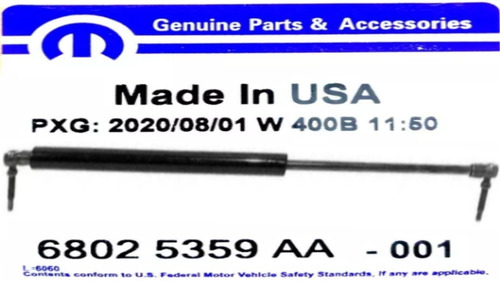 Gato Amortiguador Compuerta Grand Cherokee Wk 4.7 2007 2008
