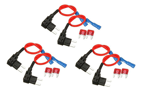 Fusible De Circuito Adicional Ats De 6 Piezas Fusible De