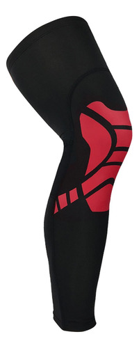 Abrazadera De Pierna De Larga, Soporte De Xl Negro Y Rojo