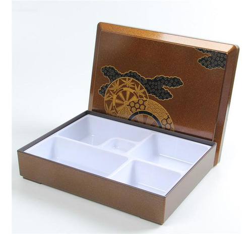 Caja Bento Japonesa Con 5 Compartimentos, Caja Para Dulces
