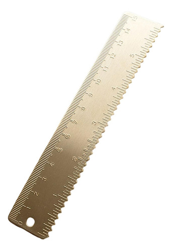 2 Regla De Escala De Latón Regla De Regla De Onda De 15 Cm