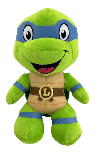 Pelúcia Das Tartarugas Ninja - Leonardo Cor Verde