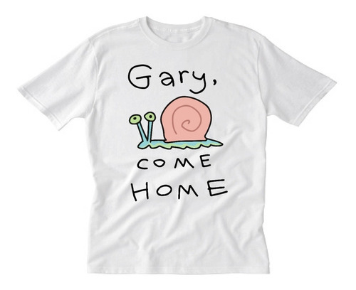 Playera Gary Come Home De Bob Esponja