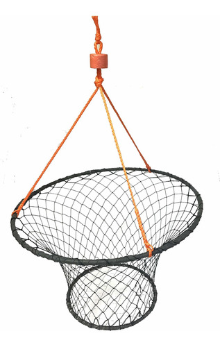 Kufa Anillo Cangrejo Envuelto Goma 30.0 In Cuerda 4.9 Ft