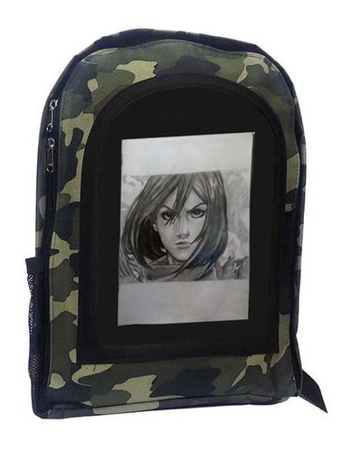 Mochila Camuflada Shingeky Attack On Titan A144