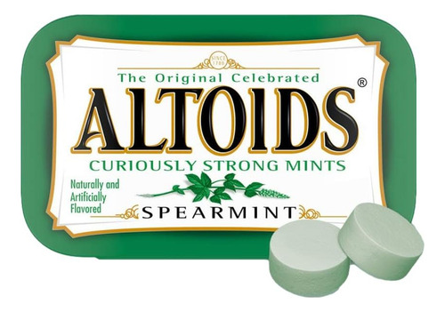 Balas Importado Altoids Hortelã Pastilhas Original 50g