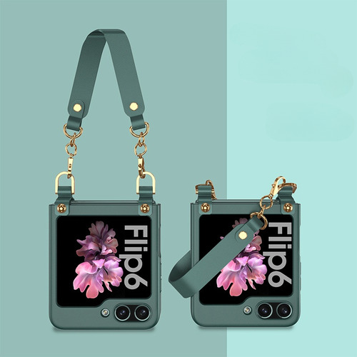 Funda De Teléfono Con Correa For La Mu?eca Carcasa Dura D