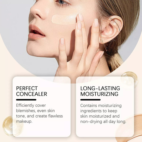 X Foundation 4 En 1, Corrector De Color De Espectro Medio,