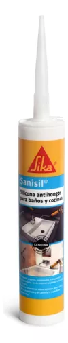 Silicona Transparente Baño Y Cocina Sanisil 280ml Sika