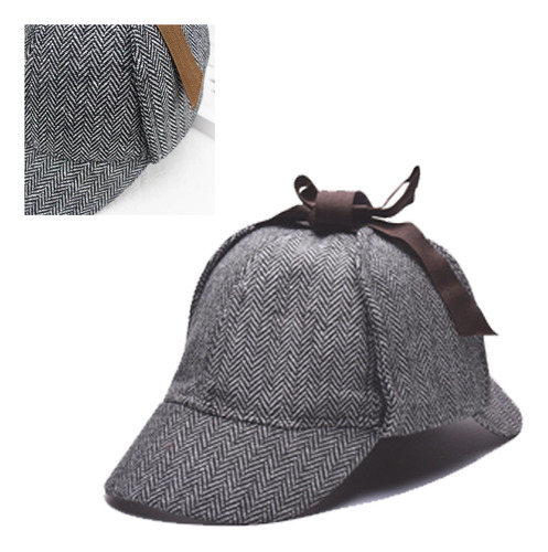 Sombrero De Detective Con Gorra Puntiaguda Para Otoño-invier