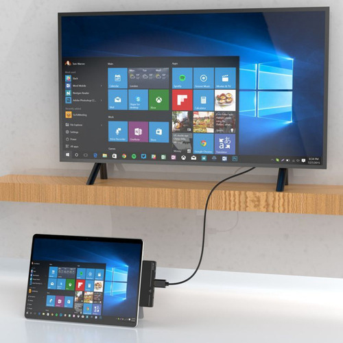 Aa Adaptador W7queenly--c Hub Dock Para Surface Pro X/pro8