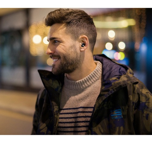 Imagen 7 de 7 de Audifonos Motorola Motobuds 250 In Ear Bluetooth Tws Negro