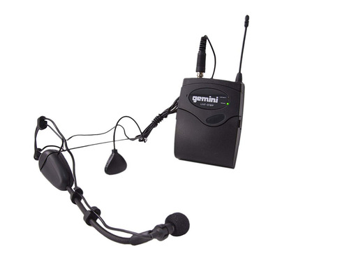 Sistema Uhf Canal Inalámbrico Uhf De La Serie Gemini Uhf-02h