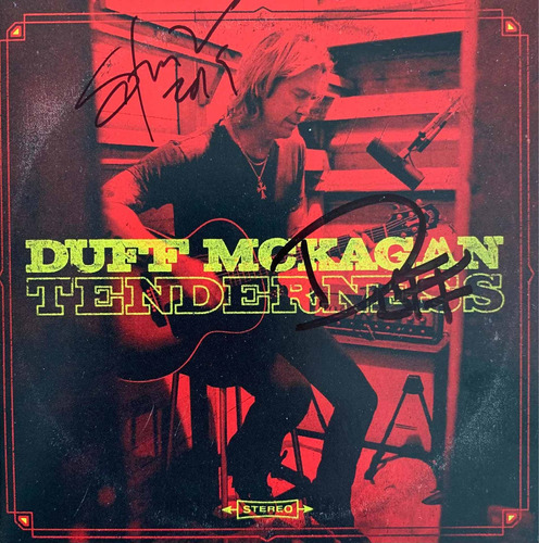 Autógrafo Duff Mckagan Guns N Roses Booklet Autografiado 