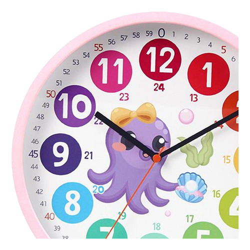 Reloj De Enseñanza De 10 Pulgadas Para Aprender A Contar La