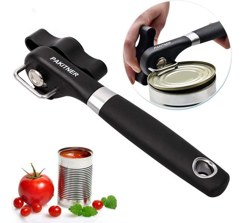 Pakitner- Abrelatas De Corte Seguro Para Cocina Y Restaurant