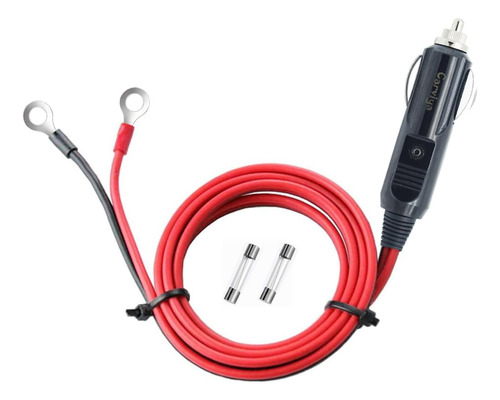 Adaptador De Isqueiro, Cabo Inversor, 12v/24v, 1m, Carro