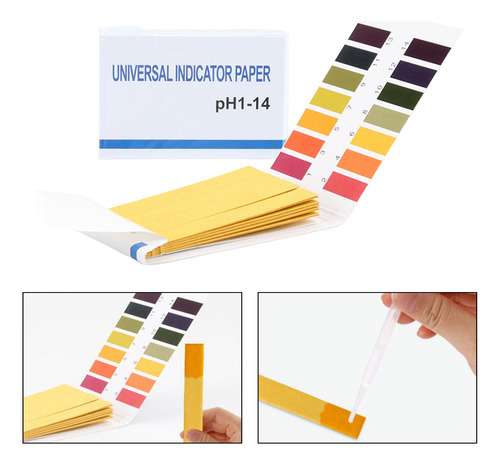 Tiras De Papel De Prueba De Ph Universales Tiras De Prueba