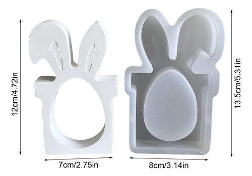Molde De Silicona Para Huevos De Pascua Moldes De Silicona P