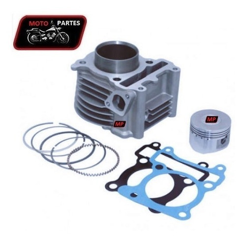 Kit Cilindro Completo Bws 125 Marca Vitrix