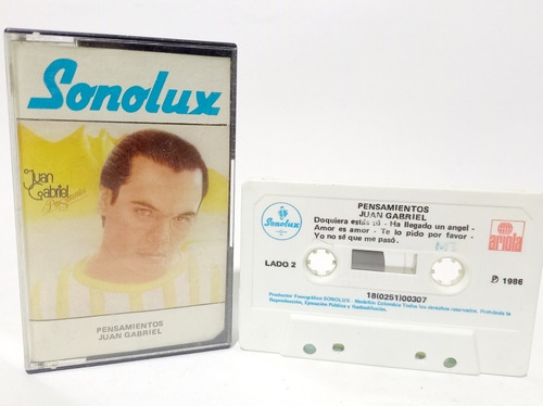 Cassette Juan Gabriel / Pensamientos