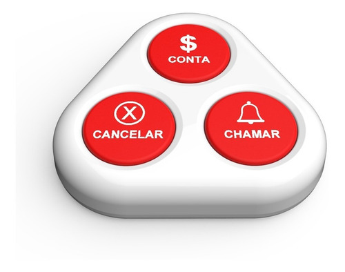Sistema Chama Garçom Eletrônico Com 20 Controles De Mesa