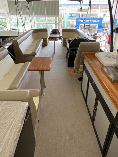 Lancha Pontoon Fboat 9500 Mercury 250hp Carreta - 2024 No