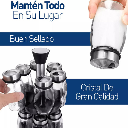 Bluelander Organizador De Cocina Giratorio 360º Con Juego