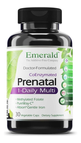 Vitaminas Prenatales Emerald 30cp - Unidad a $10317