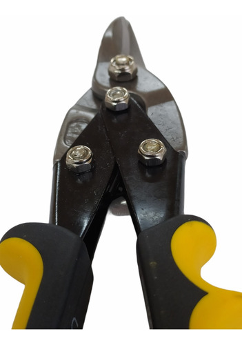 Imagen 4 de 6 de Tijera Para Lamina Aviación Recta Pesada Tja110 Uyustools