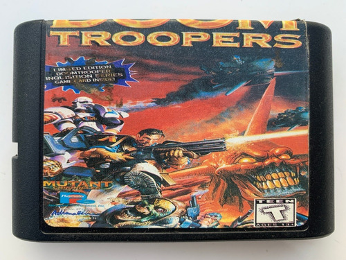 Juego Sega Genesis - Doom Troopers (limited Edition)