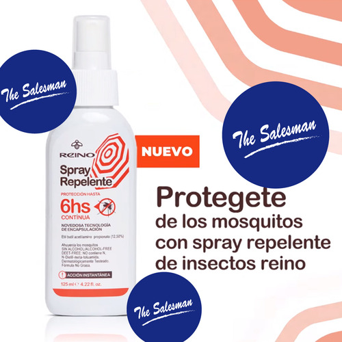 Loción Para Ahuyentar Insectos Sin Alcohol Ni Deet - Reino