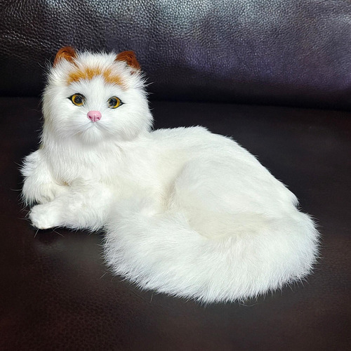 . Peluches De Gatos Realistas Simulación De Gatos De