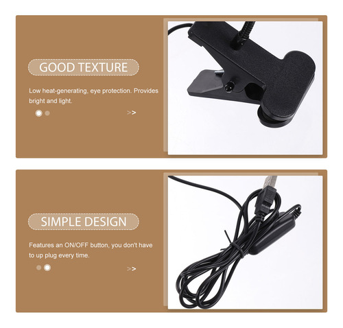 Clip Lamp Candeeiros De Mesa De 360 Graus