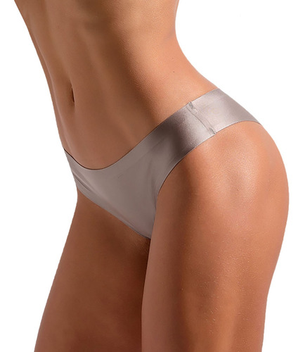 Ropa Interior C Para Mujer, Bragas De Seda Helada, Cómodas B