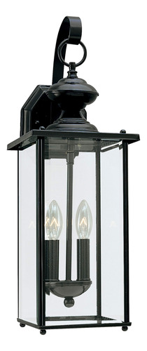 Sea Gull Lighting -12 Jamestowne - Poste Farol Con Cristal .