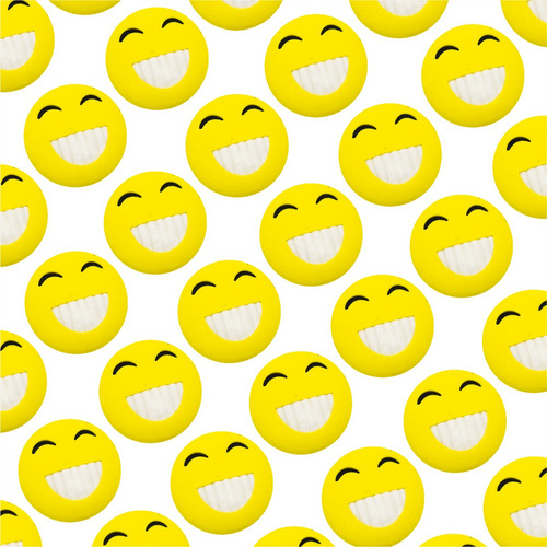 Imagen 9 de 10 de Gomas De Borrar Escolares Emoji Set X 4 Unidades Caritas