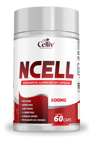 Psyllium Spirulina Café Verde Cromo L-carnitina Laranja Moro