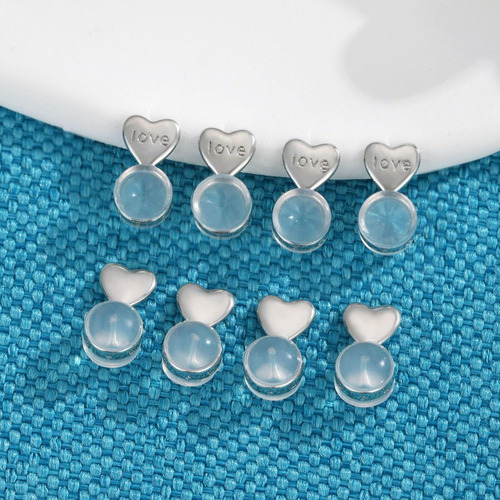 Dorsos De Pendientes D08 Piezas Para Orejas Caídas, Levantad